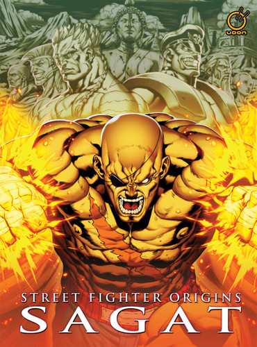 Street Fighter Origins: Sagat (Hardcover) (Street Fighter Origins) book cover by Chris Sarracini