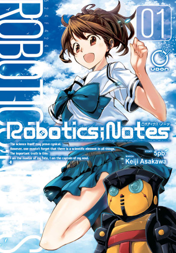 Robotics;Notes Volume 1 (Robotics;Notes) book cover by 5pb.