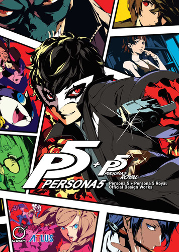 Persona 5 + Persona 5 Royal: Official Design Works book cover by Atlus
