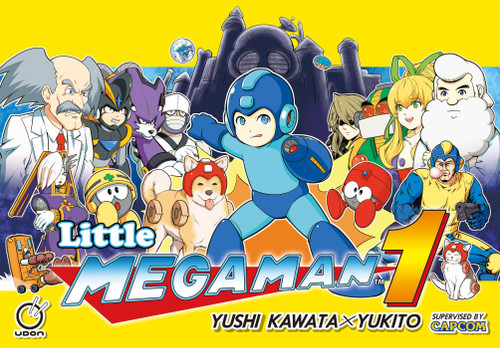 Little Mega Man Volume 1 (Little Mega Man) book cover by Yuushi Kawata