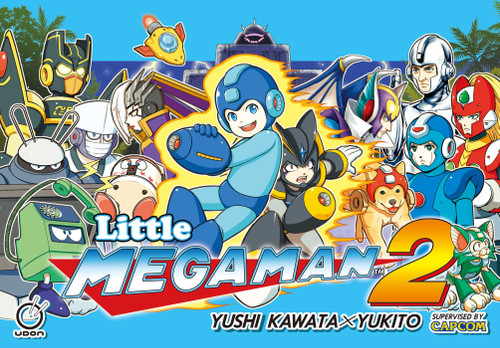 Little Mega Man Volume 2 (Little Mega Man) book cover by Yuushi Kawata