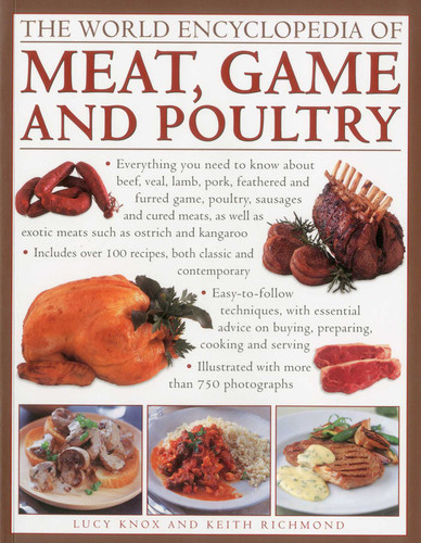 The World Encyclopedia of Meat, Game and Poultry book cover by Lucy Knox, Keith Richmond