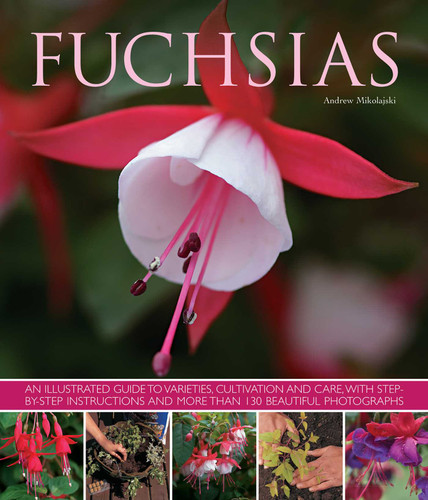 Fuchsias: An illustrated guide to varieties, cultivation and care, with step-by-step instructions and more than 130 beautiful photographs book cover by Andrew Mikolajski