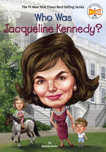 Who Was Jacqueline Kennedy? (Who Was?) book cover by Bonnie Bader, Who HQ