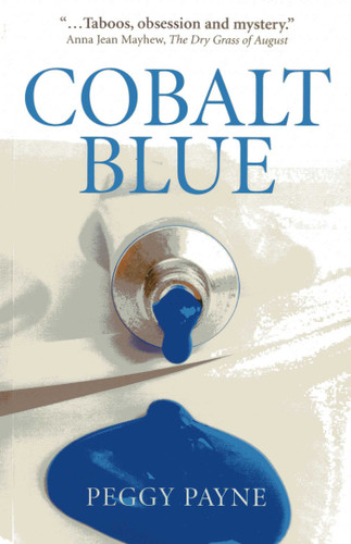 Cobalt Blue book cover by Peggy Payne