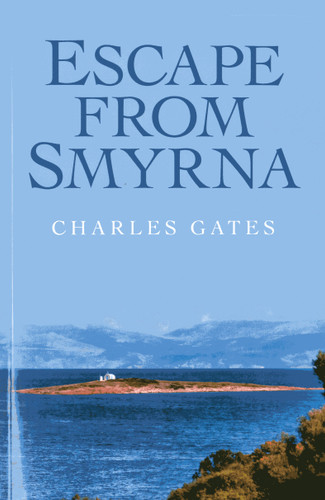 Escape from Smyrna book cover by Charles Gates
