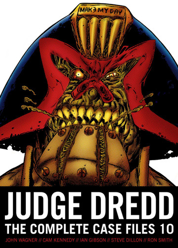 Judge Dredd: The Complete Case Files 10 (Judge Dredd: The Complete Case Files) book cover by John Wagner, Alan Grant, Ian Gibson