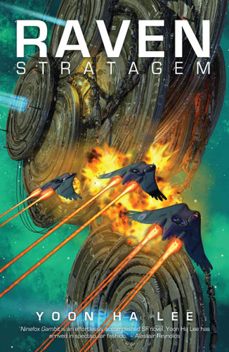 Raven Stratagem (The Machineries of Empire) book cover by Yoon Ha Lee