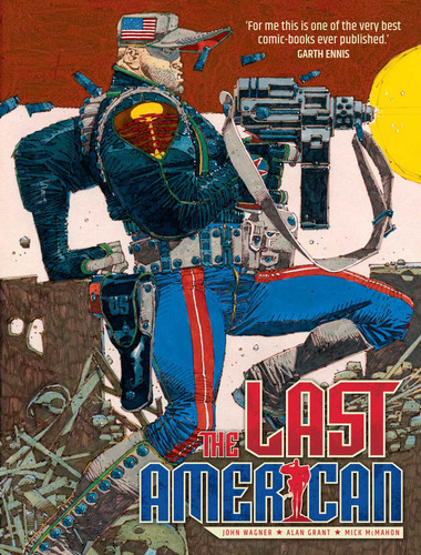 The Last American book cover by John Wagner, Alan Grant
