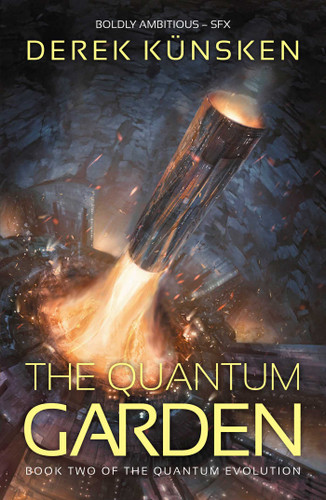 The Quantum Garden (The Quantum Evolution) book cover by Derek Künsken