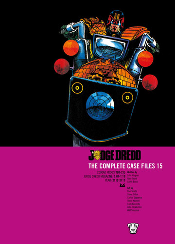 Judge Dredd: The Complete Case Files 15 (Judge Dredd: The Complete Case Files) book cover by John Wagner, Garth Ennis