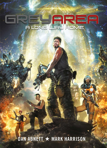 Grey Area: A Long Way Home (Grey Area) book cover by Dan Abnett, Mark Harrison