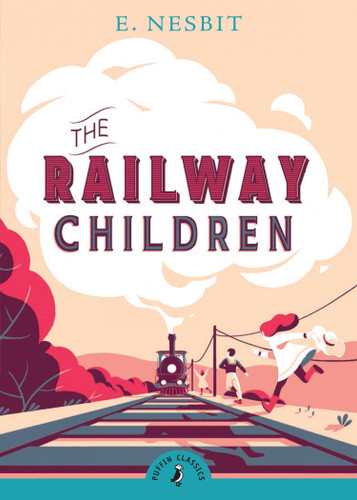 The Railway Children (Puffin Classics) book cover by E. Nesbit