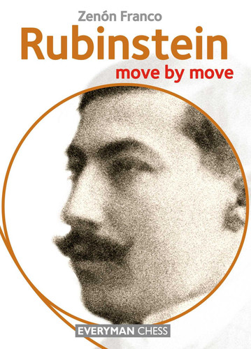 Rubinstein (Move by Move) book cover by Zenón Franco