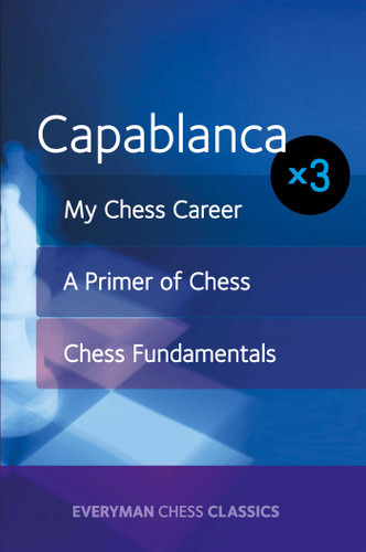 Capablanca x3 book cover by José Capablanca