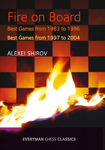 Fire on Board book cover by Alexei Shirov