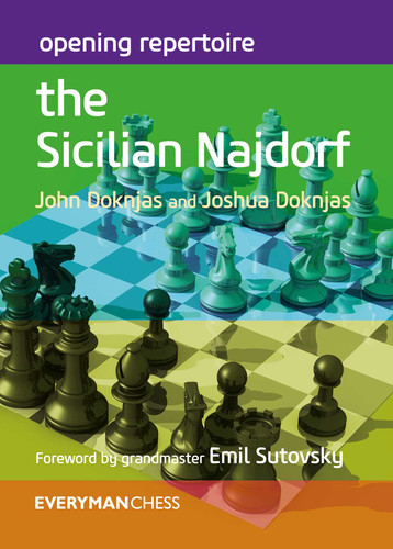 Opening Repertoire The Sicilian Najdorf book cover by John Doknjas, Joshua Doknjas