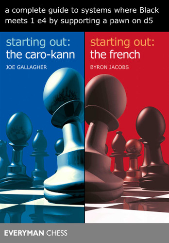 Complete Guide to Systems Where Black Meets 1 E4 by Supporting a Pawn on D5 book cover by Byron Jacobs, Joel Gallagher
