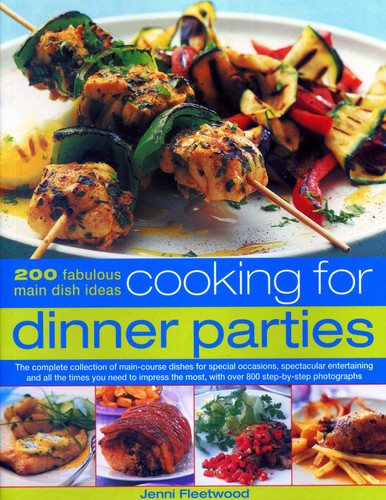 Cooking for Dinner Parties book cover by Jenni Fleetwood