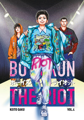 Boys Run the Riot 4 (Boys Run the Riot) book cover by Keito Gaku