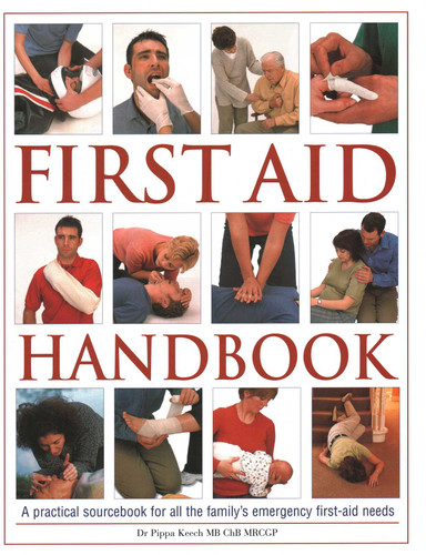 First Aid Handbook book cover by Pippa Keech