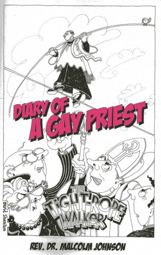 Diary Of A Gay Priest: The Tightrope Walker book cover by Malcolm Johnson