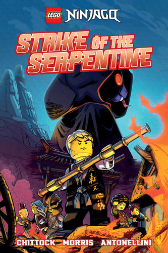 LEGO Ninjago: Strike of the Serpentine (Graphic Novel) (Lego Ninjago) book cover by Cameron Chittock