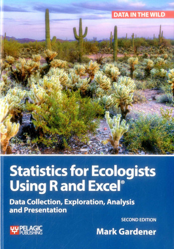 STATISTICS ECOLOGISTS USING R EXCEL book cover by Mark Gardener
