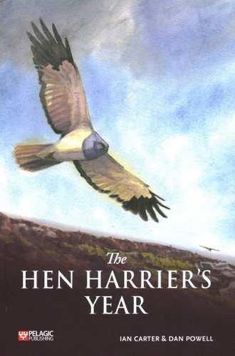 The Hen Harrier's Year book cover by Ian Carter