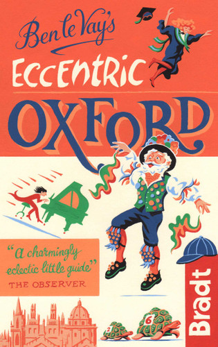 Eccentric Oxford book cover by Benedict le Vay