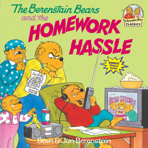 The Berenstain Bears and the Homework Hassle (First Time Books) book cover by Stan Berenstain, Jan Berenstain
