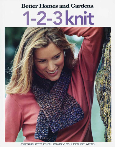 Better Homes and Gardens 1-2-3 Knit book cover by Better Homes