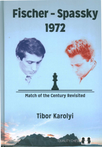Fischer - Spassky 1972 book cover by Tibor Karolyi