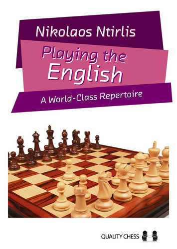 Playing the English book cover by Nikolaos Ntirlis