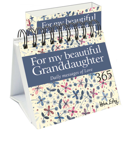 For My Beautiful Granddaughter: Daily Messages of Love (365 Great Days) book cover by Helen Exley