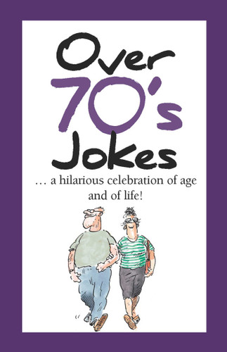 Over 70's Jokes book cover by Helen Exley