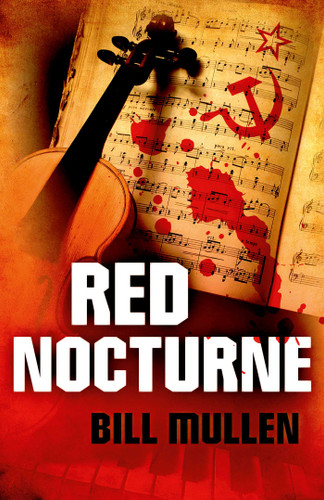 Red Nocturne book cover by Bill Mullen