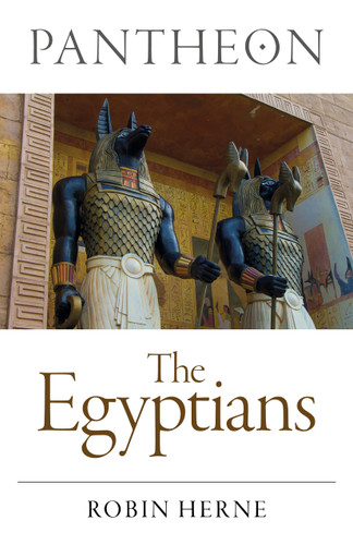 Pantheon - The Egyptians book cover by Robin Herne