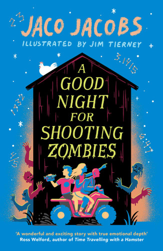 A Good Night for Shooting Zombies: with glow-in-the-dark cover book cover by Jaco Jacobs