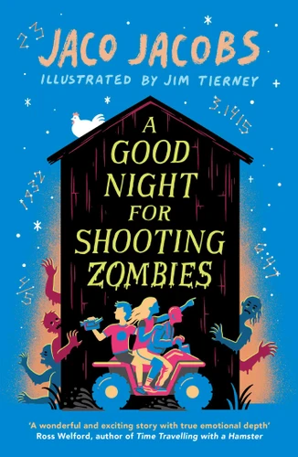 A Good Night for Shooting Zombies: with glow-in-the-dark cover book cover by Jaco Jacobs