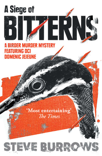A Siege of Bitterns: A Birder Murder Mystery: Winner of the Arthur Ellis Award 2015 (Birder Murder Mysteries) book cover by Steve Burrows