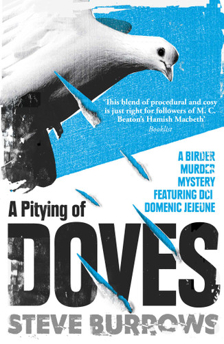 A Pitying of Doves: A Birder Murder Mystery (Birder Murder Mysteries) book cover by Steve Burrows