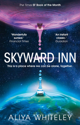 Skyward Inn book cover by Aliya Whiteley