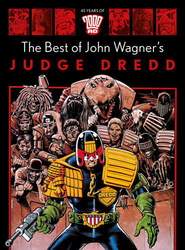 The Best of John Wagner's Judge Dredd book cover by John Wagner