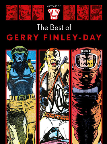 45 Years of 2000 AD: The Best of Gerry Finley-Day book cover by Gerry Finley-Day