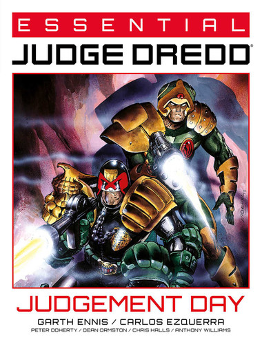 Essential Judge Dredd: Judgement Day (Essential Judge Dredd) book cover by Garth Ennis