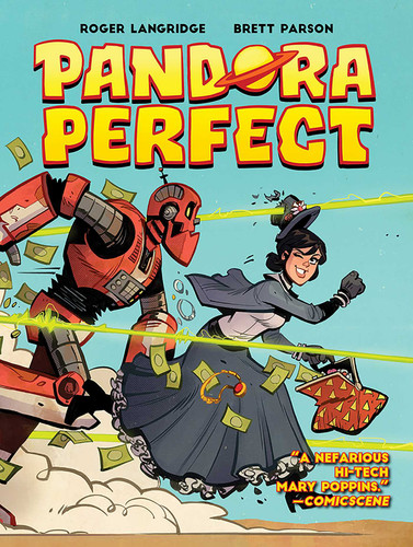 Pandora Perfect (Pandora Perfect) book cover by Roger Langridge