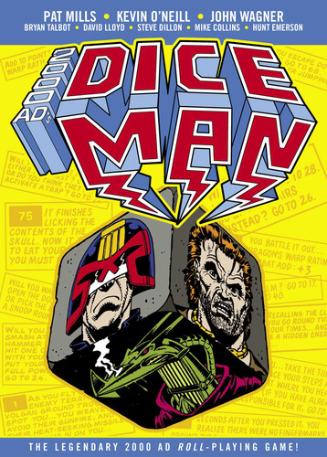 The Complete Dice Man book cover by Pat Mills, John Wagner