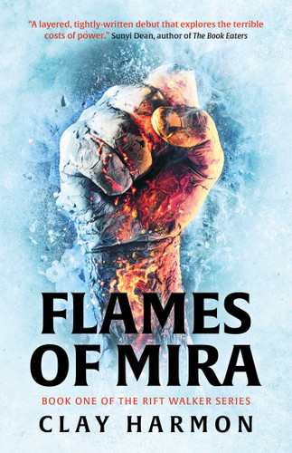 Flames Of Mira: Book One of The Rift Walker Series (The Rift Walker Series) book cover by Clay Harmon