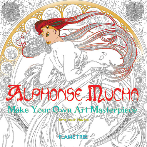 Alphonse Mucha (Art Colouring Book): Make Your Own Art Masterpiece (Colouring Books) book cover by 